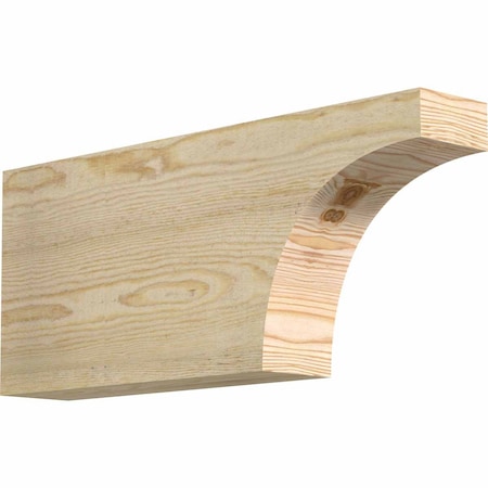 Ekena Millwork Huntington Rough Sawn Rafter Tail, Douglas Fir, 4"W x 10"H x 24"L RFT04X10X24HUN00RDF